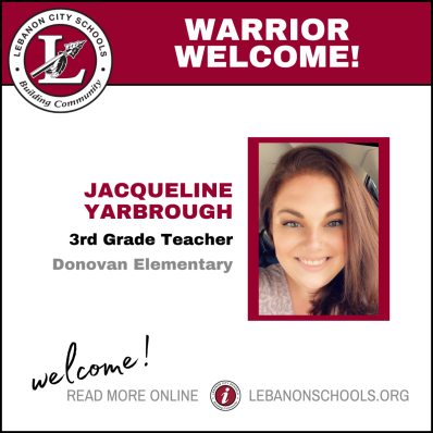 Jacqueline Yarbrough, 3rd Grade Teacher, Donovan Elementary